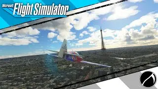 Microsoft Flight Simulator - Flying Around Paris