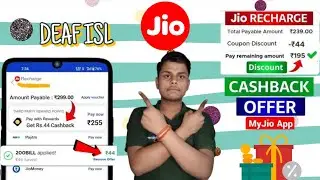 Jio Recharge Cashback Offer My Jio App Pay With Rewards Cashback Option Recharge 2.5% Discount Offer