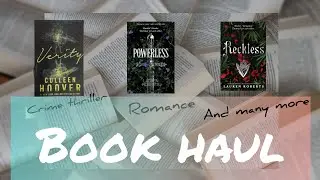 Huge Book Haul Unboxing 📦 | Book Bound Paradise | 7 Must-Read Books: Verity, Reckless & More!