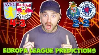 EUROPA LEAGUE WEEK 8 PREDICTIONS & TIPS | INSANE FINAL DAY WITH CRAZY FIXTURES!