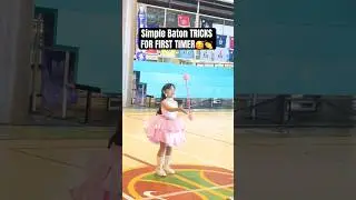 Simple Baton Tricks for  first timer - Knella&rsquo;s Talent for Pageat #batontricks