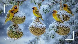 Snowy Night Piano Music ❄️ Deep Healing for Anxiety, Sleep & Peaceful Relaxation
