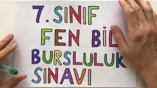 7. Sınıf Fen İOKBS/1. Dönem Full Tekrar (Bursluluk sınavı)