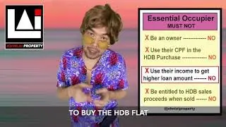 Pros & Cons of an essential Occupier of a HDB Flat -  Pt 2