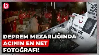 Acı hala dinmedi! Kahramanmaraş'ta depremin 2. yıl dönümünde yakınlarını kaybedenler mezarlığa koştu