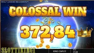 Wolf Legend Megaways Colossal Win!