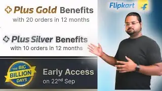 Flipkart gold membership benefits in Big billion day 2025🔥