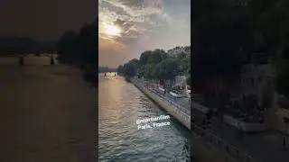 Sunset In Paris France 🇫🇷 #shorts