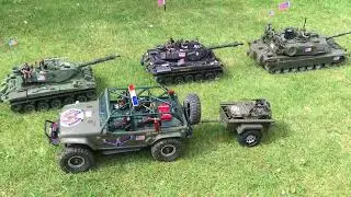 5 model RC Tank 