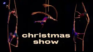 Up To Snow Good - aerial silks christmas performance at circomedia