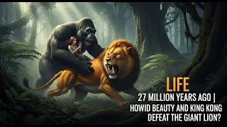 Unveiling the Miocene Life 27 Million Years Ago | How Did Beauty and King Kong Defeat the giant lion