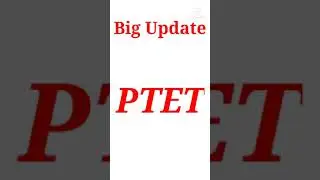 PTET results New date. latest update on @first news  #PTET #SHORTS