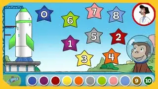 Curious George: Blast Off Gameplay (браузерная игра)