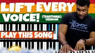 Lift Every Voice And Sing Piano Tutorial Easy In E Flat w/ Jonathan Powell Gospel Piano Instructor!
