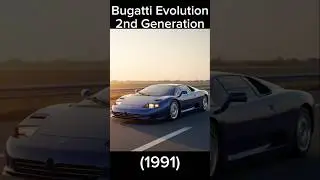 Bugatti Car Evolution ( 1987-1995) | 2nd Generation #bugatti #bugatticar #evolution