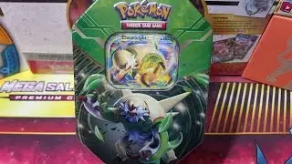 Pokemon Chesnaught EX Kalos Power Tin Opening