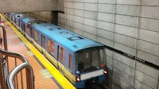 MONTREAL METRO Lionel Groulx MR73 Trainset View From Main Level