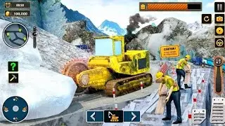 Snow Offroad Construction Game : Play this snow Construction Simulator #iosgameplay