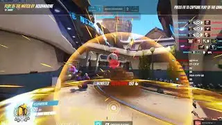 POTG! AQUAMARINE INSANE JUNKRAT GAMEPLAY OVERWATCH SEASON 27 TOP 500