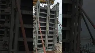 columns shuttering system #columns #shuttering #formwork #civilengineering #construction