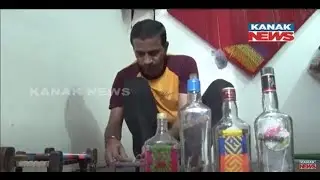 Gurugram Artist Creates Map Of India, Cot Inside A Bottle