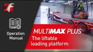 MultiMAX Plus Operation manual: The liftable loading platform