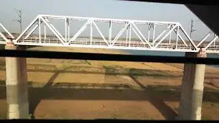 Chambal river railway bridge