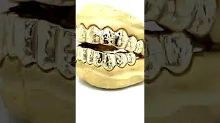 What would you name this 10k gold diamond cut grillz?