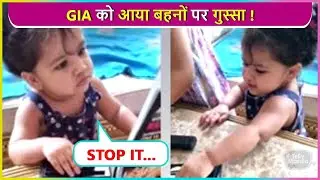 Aww! Karanvir's Daughter Gia Gets Angry, Says STOP IT To Bella & Vienna