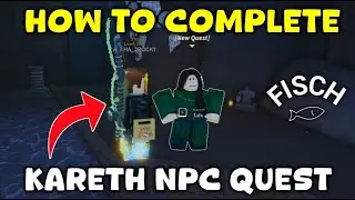 How to Complete Kareth NPC Quest in Fisch | All Corrupt Book Locations & Kareth&rsquo;s Amulet Fragment