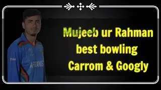 Learn Googly & Carrom from Mujeeb Ur Rahman