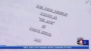 Utah gallery dispays script developed with the help of Albert Einstein