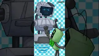 🖥️💥Vee and P03💥🖥️ - Dandy's World - Inscription - #dandysworld #animation #shorts