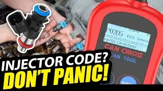 How to Replace Fuel Injectors - P0201, P0202, P0203, P0204, P0205, P0206 (Dodge Caravan example)