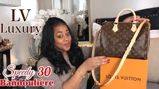 Обожаю сумку-бандульер Louis Vuitton Speedy 30! | Распаковка сумки LV Lux