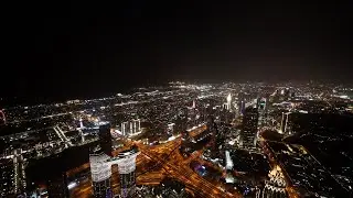 Burj Khalifa Tour of The Lounge (Level 154 - Outside terrace)