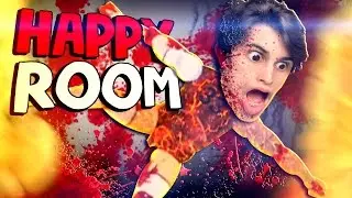 Happy Room - 1000 EXPLOSIONS BRUTALLY DAMAGE THE RAGDOLL GUY (Happy Room Gameplay)