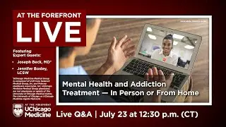 Mental Health and Addiction Treatment - In Person or From Home