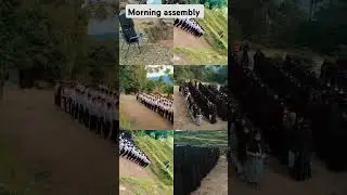 Morning assembly Read Foundation High School Maira Bhata Sanger 😊😊😊