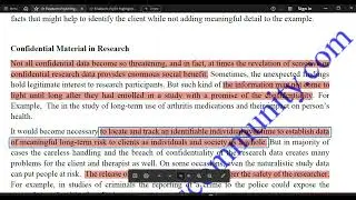 PSY611 Ethical Issues in Psychology Short Lesson 26 | PSY611 Midterm & Finalterm Short Lectures