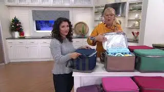 LocknLock Flat-Top Insulated Cooler Bag on QVC