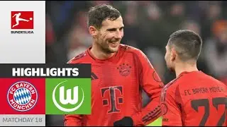 Goretzka-Brace Secures Close Win! | FC Bayern M&uuml;nchen - Wolfsburg 3-2 | Highlights | Bundesliga
