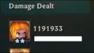 Now that's A LOT OF DAMAGE
