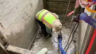 Connecting to City Main Sewer Line 👉MCINDY Blumbing & Drains 👈