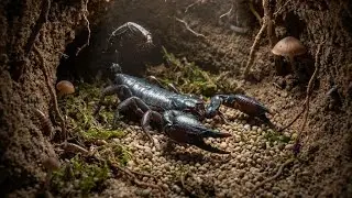 Scorpion Lair Close-Up 8K Ultra HD: Inside a Tiny Underground World &ndash; Your Gateway to Tiny Wonders