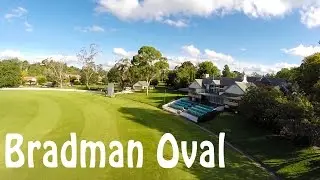 Bradman Oval - Cricket World Cup 2015 Tribute Aerial Flyover