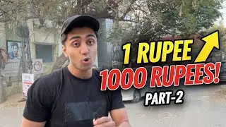Turning ₹1 Into ₹1000 in 24 Hours 😱 | Real Money Challenge (part-2)