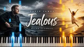 Learn To Play Jealous Gavin James on Piano! (Easy)