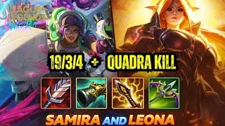 This Duo Bot Lane is UNSTOPPABLE | Samira & Leona | Wild Rift