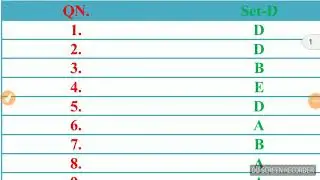 BPSC 63rd PRELIMS SET-D ANSWER KEY/BPSC 2018 Prelims Answer Key